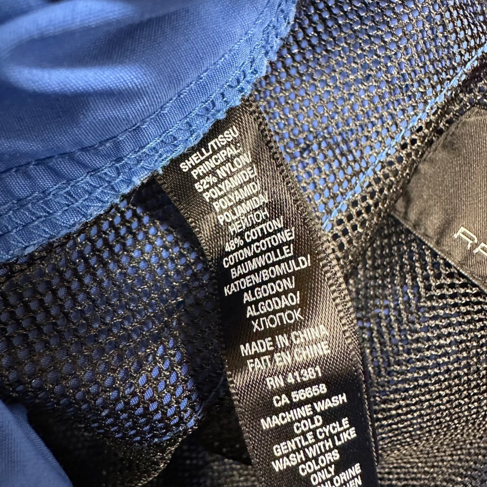 RLX Ralph Lauren Swim Broad Trunks Mens Medium Blue Cargo Unlined Pockets Beach - Picture 5 of 13